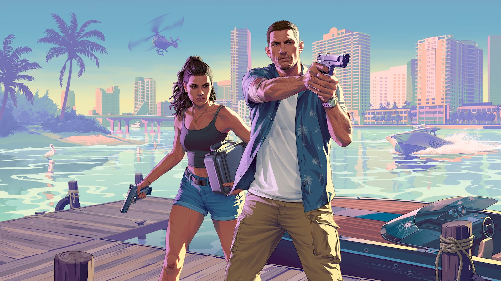Official GTA VI Trailer 2 poster frame